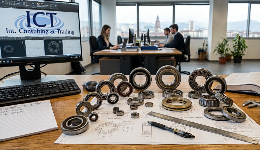 Special Bearings for Demanding Industrial Applications - ICT offer to European and USA Bearing Manufacturers